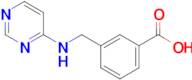 3-{[(pyrimidin-4-yl)amino]methyl}benzoic acid