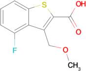 4-Fluoro-3-(methoxymethyl)-1-benzothiophene-2-carboxylic acid