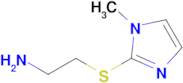 2-[(2-aminoethyl)sulfanyl]-1-methyl-1h-imidazole