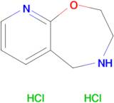 2h,3h,4h,5h-Pyrido[3,2-f][1,4]oxazepine dihydrochloride