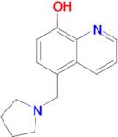 5-[(pyrrolidin-1-yl)methyl]quinolin-8-ol