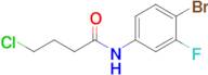 n-(4-Bromo-3-fluorophenyl)-4-chlorobutanamide