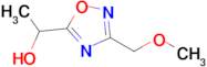 1-[3-(methoxymethyl)-1,2,4-oxadiazol-5-yl]ethan-1-ol