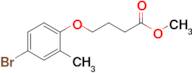 Methyl 4-(4-bromo-2-methylphenoxy)butanoate