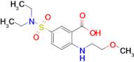 5-(Diethylsulfamoyl)-2-[(2-methoxyethyl)amino]benzoic acid