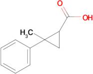 2-Methyl-2-phenylcyclopropane-1-carboxylic acid