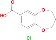 9-Chloro-3,4-dihydro-2h-1,5-benzodioxepine-7-carboxylic acid