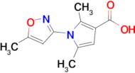 2,5-Dimethyl-1-(5-methyl-1,2-oxazol-3-yl)-1h-pyrrole-3-carboxylic acid