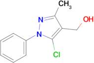 (5-Chloro-3-methyl-1-phenyl-1h-pyrazol-4-yl)methanol