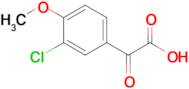 2-(3-Chloro-4-methoxyphenyl)-2-oxoacetic acid