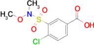 4-Chloro-3-[methoxy(methyl)sulfamoyl]benzoic acid