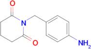 1-[(4-aminophenyl)methyl]piperidine-2,6-dione