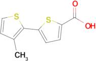 5-(3-Methylthiophen-2-yl)thiophene-2-carboxylic acid