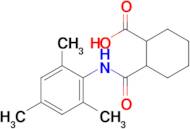 2-[(2,4,6-trimethylphenyl)carbamoyl]cyclohexane-1-carboxylic acid