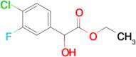 Ethyl 2-(4-chloro-3-fluorophenyl)-2-hydroxyacetate