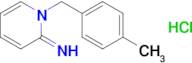 1-[(4-methylphenyl)methyl]-1,2-dihydropyridin-2-imine hydrochloride