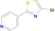 4-(4-Bromo-1,3-thiazol-2-yl)pyridine