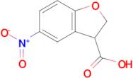 5-Nitro-2,3-dihydro-1-benzofuran-3-carboxylic acid