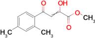 methyl 4-(2,4-dimethylphenyl)-2-hydroxy-4-oxobut-2-enoate