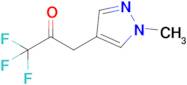 1,1,1-Trifluoro-3-(1-methyl-1h-pyrazol-4-yl)propan-2-one