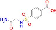 4-[(carbamoylmethyl)sulfamoyl]benzoic acid