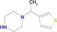 1-[1-(thiophen-3-yl)ethyl]piperazine