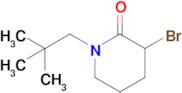 3-Bromo-1-(2,2-dimethylpropyl)piperidin-2-one