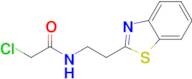 n-[2-(1,3-benzothiazol-2-yl)ethyl]-2-chloroacetamide