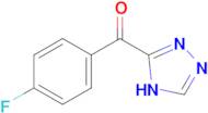 3-(4-Fluorobenzoyl)-4h-1,2,4-triazole