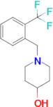 1-{[2-(trifluoromethyl)phenyl]methyl}piperidin-4-ol