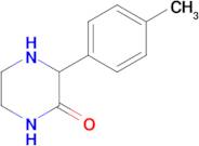 3-(4-Methylphenyl)piperazin-2-one