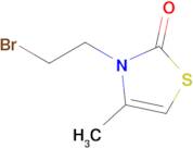 3-(2-Bromoethyl)-4-methyl-2,3-dihydro-1,3-thiazol-2-one