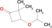 2,2-Dimethyl-3-(propan-2-yloxy)cyclobutan-1-one