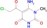6-Amino-5-(2-chloroacetyl)-1-methyl-1,2,3,4-tetrahydropyrimidine-2,4-dione