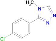 3-(4-Chlorophenyl)-4-methyl-4h-1,2,4-triazole