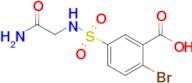 2-Bromo-5-[(carbamoylmethyl)sulfamoyl]benzoic acid