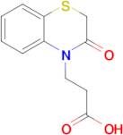 3-(3-Oxo-3,4-dihydro-2h-1,4-benzothiazin-4-yl)propanoic acid