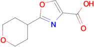 2-(Tetrahydro-2H-pyran-4-yl)-4-oxazolecarboxylic acid