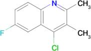 4-Chloro-6-fluoro-2,3-dimethylquinoline