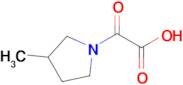 2-(3-Methylpyrrolidin-1-yl)-2-oxoacetic acid