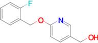 {6-[(2-fluorophenyl)methoxy]pyridin-3-yl}methanol