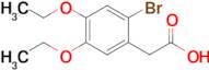 2-(2-Bromo-4,5-diethoxyphenyl)acetic acid