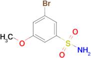 3-Bromo-5-methoxybenzene-1-sulfonamide