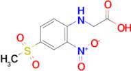 2-[(4-methanesulfonyl-2-nitrophenyl)amino]acetic acid