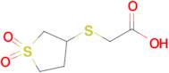 2-[(Tetrahydro-1,1-dioxido-3-thienyl)thio]acetic acid