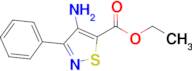 Ethyl 4-amino-3-phenyl-1,2-thiazole-5-carboxylate