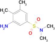 3-Amino-n,n,4,5-tetramethylbenzene-1-sulfonamide