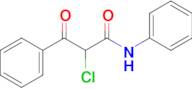 2-Chloro-3-oxo-n,3-diphenylpropanamide