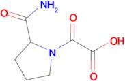 2-(2-Carbamoylpyrrolidin-1-yl)-2-oxoacetic acid