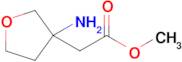 Methyl 2-(3-aminooxolan-3-yl)acetate